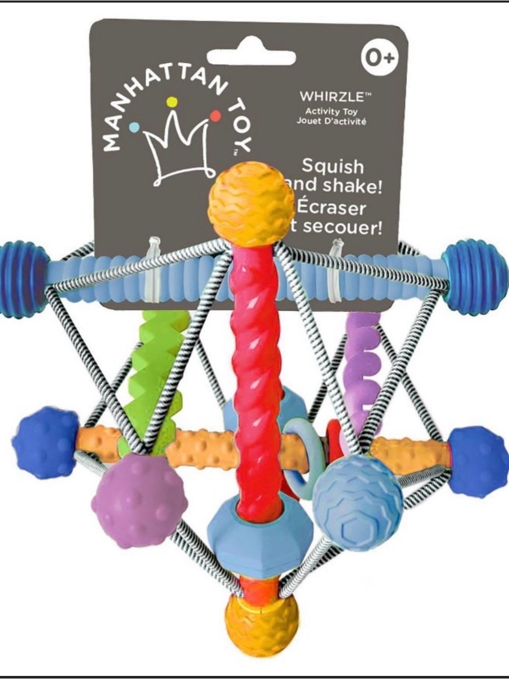 Manhattan Toy Whirzle Sensory Activity Toy - Multicolor